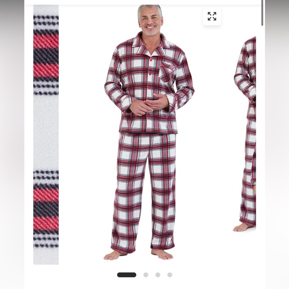 Pajamagram Other - NWT Pajamagram Men’s fleece Pajamas - Red and Black plaid